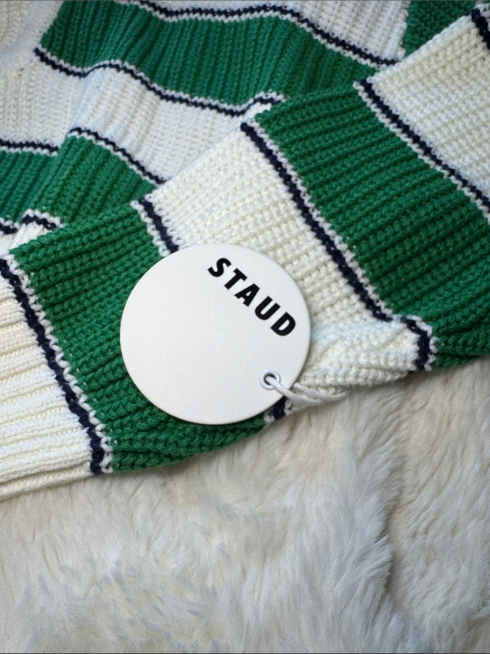 STAUD Cropped Hampton Sweater - Picture 4 of 6
